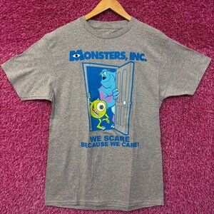 Monsters Inc Mike & Sully Disney Pixar Animated Movie Tee M